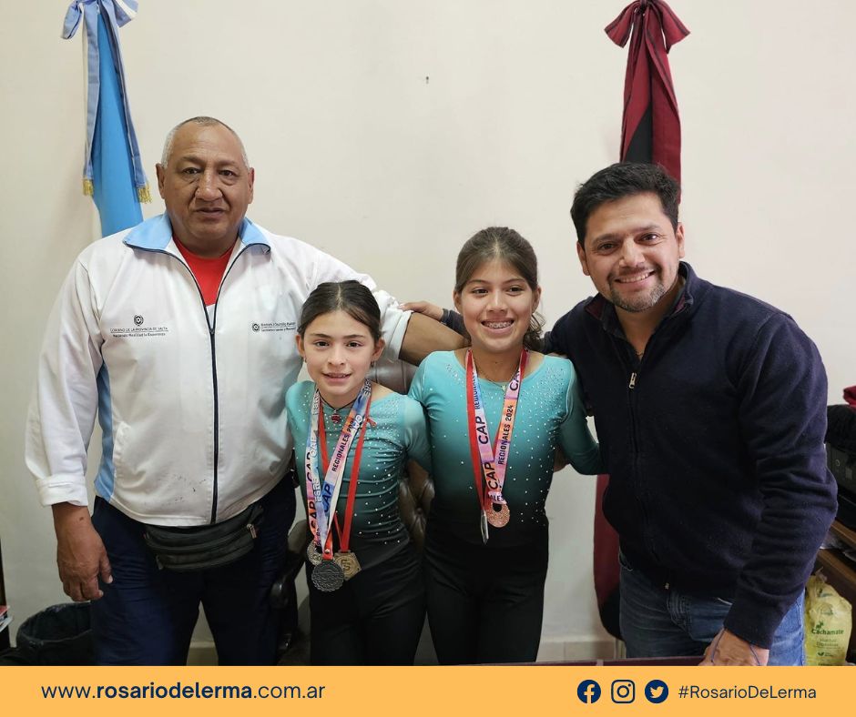 Ana y Ema Varela Representarán a Campo Quijano en el Patinaje Artístico a Nivel Nacional.