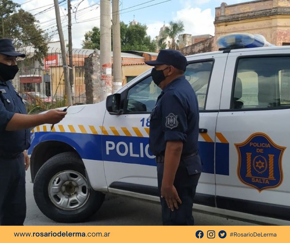 policia de salta rosario de lerma